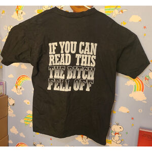 Daytona Beach Bike Week If You Can Read This The B____ Fell Off Shirt Size XL